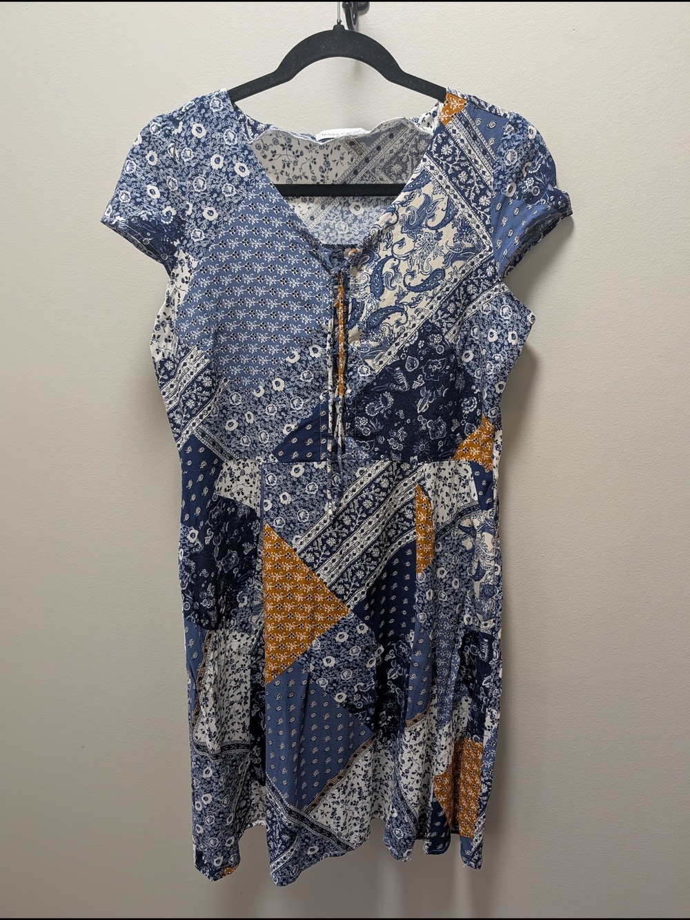 Marie Claire Boutique Patchwork Dress